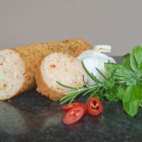 Kip grillworst met knoflook en peper