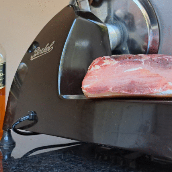 Koud gerookte ham met whisky